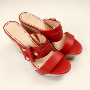 Nine West Lara Wedges Size 8.5 pre-owned